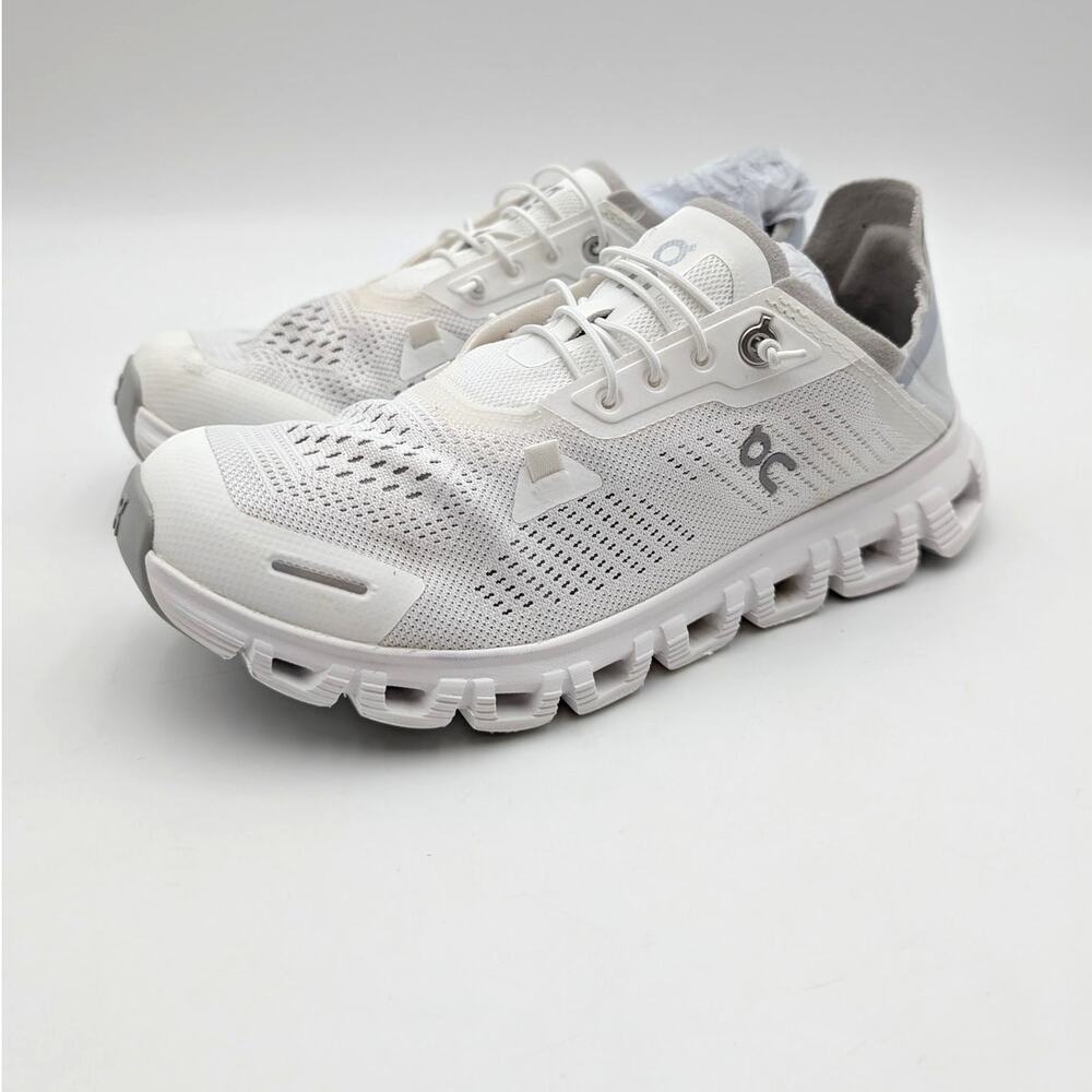 On Running Cloud 6 Coast Sneakers Shoes Women's All White Size US7 EU38